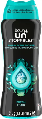 Vista 2 de Downy Unstopables - Perlas potenciadoras de aroma para lavar la ropa, frescas, 18.2 onzas