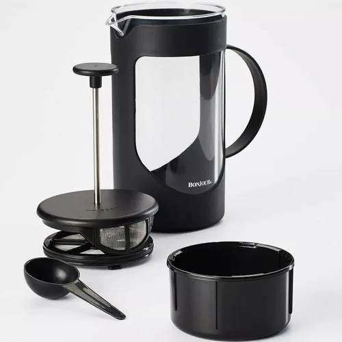 Vista 5 de Prensa francesa - 8 tazas (negro)