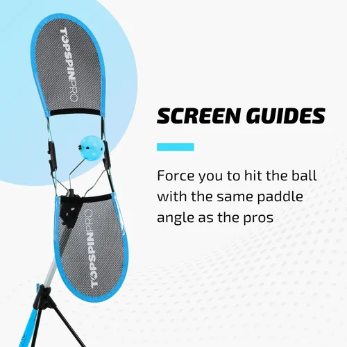 Vista 4 de TopspinPro Ayuda de entrenamiento de pickleball - Aprende Topspin rápidamente para un mejor control y consistencia Practica en cualquier lugar