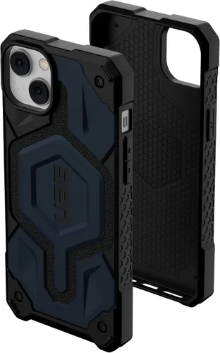 Vista 11 de URBAN ARMOR GEAR UAG - Funda diseñada para iPhone 14 Plus de fibra de carbono de 6.7 pulgadas, imán integrado compatible con carga MagSafe
