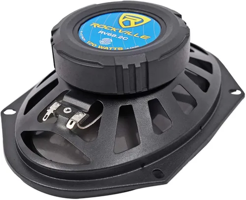 Vista 3 de Rockville 2 Pares RV68.2C 6x8/5x7 Componente Altavoces para Coche 1800 vatios/340w RMS CEA