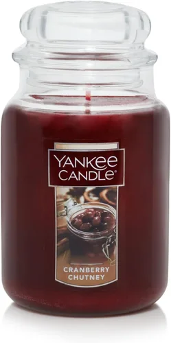 Vista 14 de Yankee Candle - Vela perfumada Sparkling Cinnamon, clásica de una sola mecha en tarro grande de 22 onzas, más de 110 horas de tiempo de combustión