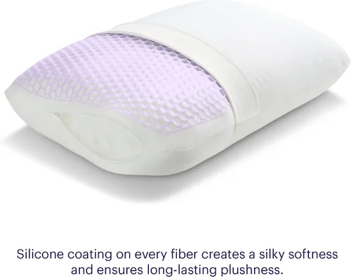 Vista 6 de Purple Almohada GridCloud, tamaño estándar, almohada de cuello de felpa