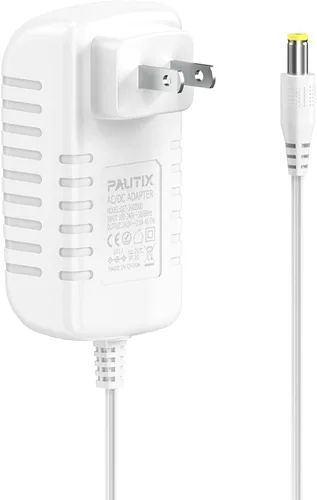 Vista 11 de PAUTIX - Adaptador de fuente de alimentación de 24V CC 24V 2A 48W Transformador de controlador LED de bajo voltaje con enchufe US de 5.5 x 2.1mm