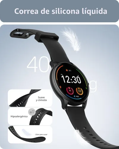 Vista 7 de Reloj inteligente Parsonver para hombres y mujeres (responder/hacer llamadas), pantalla HD, rastreador de fitness IP68 resistente al agua con más