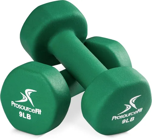 Vista 9 de ProsourceFit Neoprene Dumbbell Coated for Non-Slip Grip