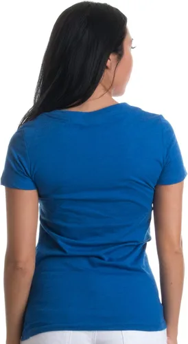Vista 3 de BORICUA Playera cuello en V PR Puerto Rican Pride, bandera nuyoricana
