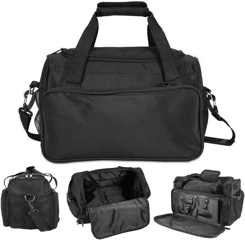 Vista 7 de FILFEEL Bolsa de transporte para peluquería, gran capacidad, equipo de peluquería profesional, herramienta de peluquería, bolsa de mensajero