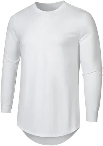 Vista 5 de JMIERR Paquete de 3 camisetas de algodón Hipster Hip Hop de cuello redondo para hombre