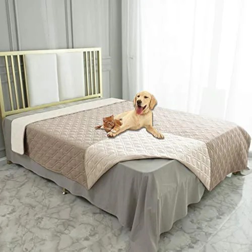 Vista 65 de Ameritex Manta Impermeable Reversible Cubierta para Cama de Perro Manta para Mascotas para Muebles Cama Sofá Sillón