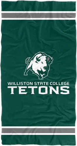 Vista 213 de LOGOVISION Manta Abilene Christian University, 30 x 60 pulgadas, logotipo primario CottonFront/PolyBackBeachTowel