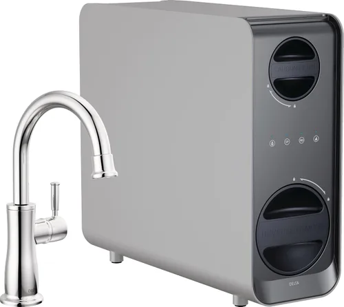 Vista 9 de Delta Faucet Clarifi - Sistema de filtro de agua de ósmosis inversa para debajo del fregadero con grifo dispensador de bebidas de acero inoxidable