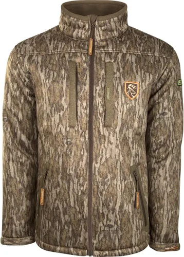 Vista 3 de Drake Silencer - Chaqueta de poliéster con cremallera completa para hombre