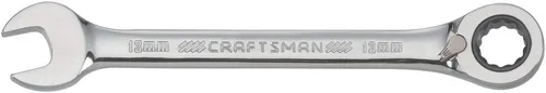 Vista 2 de CRAFTSMAN Llave de trinquete, métrica, reversible, 0.315 in, 72 dientes, 12 puntos (CMMT42420)