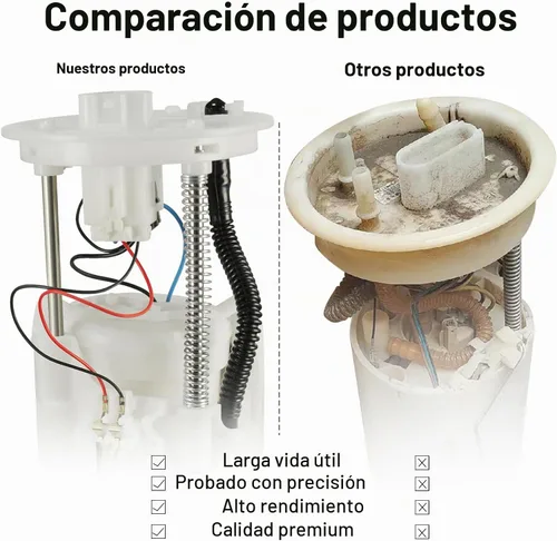 Vista 6 de Conjunto de módulo de bomba de combustible eléctrica compatible con Toyota Camry 2007 2008 2009 2010 2011 L4 2.4L 2.5L reemplazar E8937M FG1170