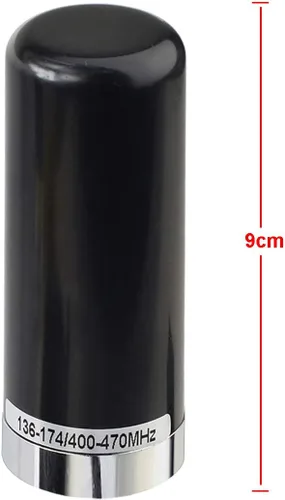 Vista 8 de Bingfu Antena de radio móvil de radio móvil de doble banda VHF UHF 136-174MHz 400-470MHz Radio aficionado de perfil bajo PL259 conector macho Antena