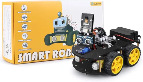 Vista 4 de ELEGOO UNO R3 Project Smart Robot Car Kit V4 & ELEGOO Tumbller Self-Balancing Robot Car Kit Compatible con Arduino