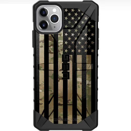 Vista 10 de EGO TACTICAL Limited Edition UAG Urban Armor Gear case Compatible with iPhone 12 Mini [5.4" Screen] A-10 Warthog