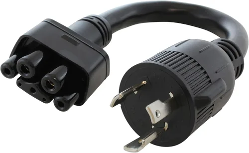 Vista 22 de AC WORKS Adaptador de carga EV para uso Tesla (TT-30P RV/Trailer 30A Gen2)