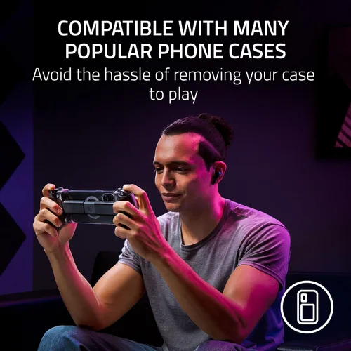 Vista 7 de Razer Kishi Ultra Gaming Controller for Mobile, Phone, Tablet (USB-C)