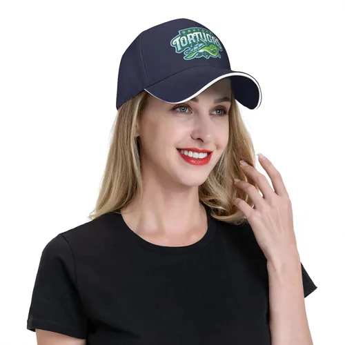 Vista 8 de Daytona Tortugas Sandwich Gorra unisex clásica de béisbol unisex ajustable Casquette Dad Hat