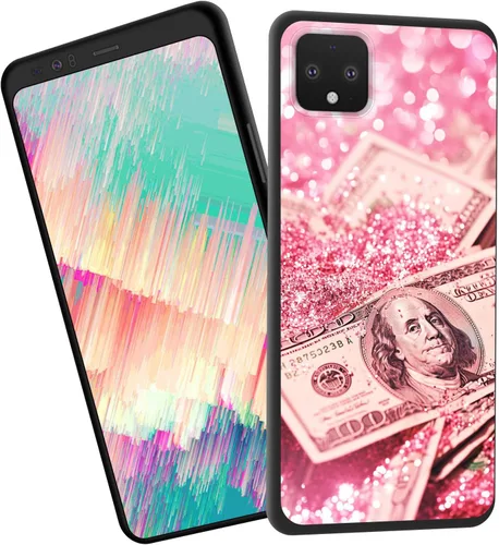 Vista 126 de Funda delgada para Google Pixel 4 XL, funda delgada de silicona de TPU suave a prueba de golpes para Google Pixel 4 XL, astronauta Galaxy