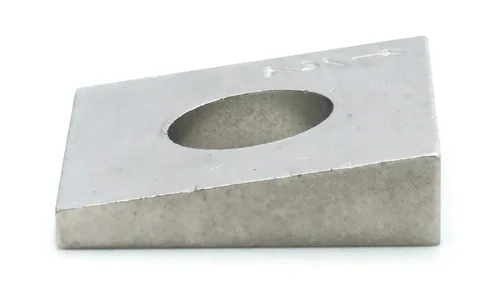 Vista 3 de Arandelas cuadradas biseladas en aceros inoxidables 304 - 1/4" - 1" (5, 1")