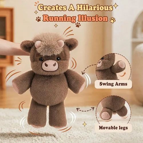 Vista 2 de Peluche running (gris)