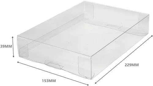 Vista 3 de Caja protectora de plástico transparente, 10 unidades, compatible con figura de 3.75 pulgadas