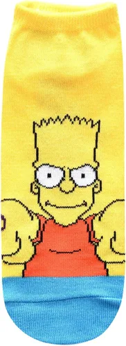 Vista 5 de Hyp The Simpsons - Calcetines tobilleros para mujer (5 unidades)