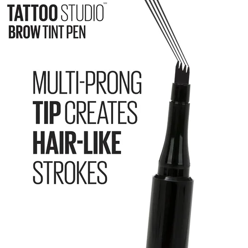 Vista 5 de Maybelline TattooStudio maquillaje de cejas 365 MARRÓN PROFUNDO