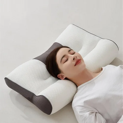 Vista 2 de Almohada cómoda de apoyo cervical para mejorar el sueño, almohada cervical mejorada 2025 mejorada para mejorar el sueño cervical para dormir