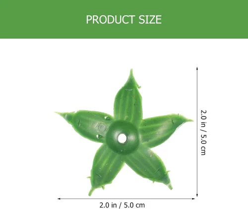 Vista 8 de Beavorty - 120 cálizes de flores artificiales de plástico para suministros de manualidades, receptáculos de flores de imitación ligeros