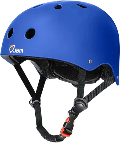 Vista 12 de Casco para Monopatín JBM - Casco Ligero, Ajustable y Ventilado para Patinete, Patines, Patinaje en Línea