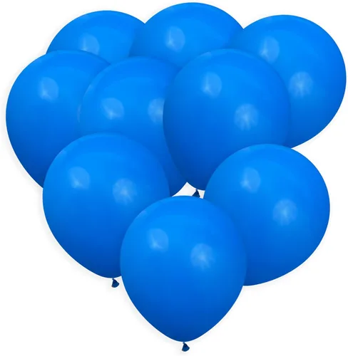 Vista 14 de Paquete de 50 globos de color azul claro, globos de látex azul bebé de 12 pulgadas, paquete de globos para cumpleaños, bodas, baby showers
