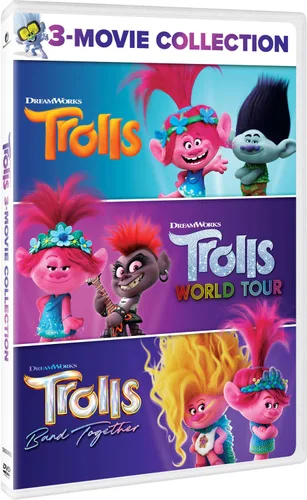 Vista 2 de Trolls 3-Movie Collection (DVD)