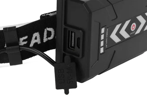Vista 9 de Potente linterna LED recargable, ángulo ajustable de 90 grados, aleación de aluminio - sensor infrarrojo, carga rápida USB, campamento al aire libre