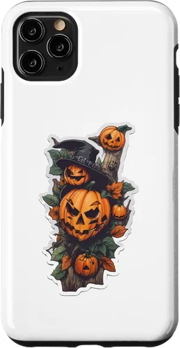 Vista 11 de iPhone 15 Helloween pumpkin monsters Case
