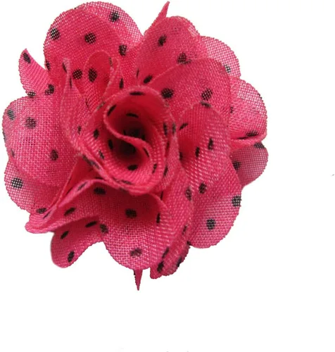 Vista 74 de YYCRAFT Paquete de 30 diademas de flores de gasa de 2 pulgadas, color rosa bebé