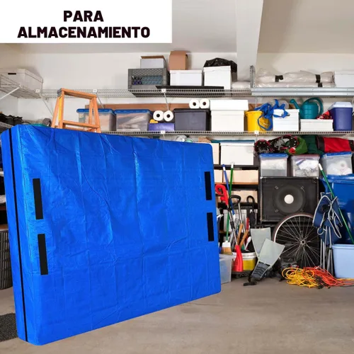 Vista 6 de Bolsas de colchón resistentes SGPAC para mudanza y almacenamiento, bolsa de almacenamiento de colchón extra gruesa tamaño matrimonial XL, funda