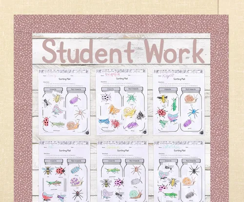 Vista 2 de Teacher Created Resources Paquete combinado de letras clásicas modernas color malva claro de 4 pulgadas
