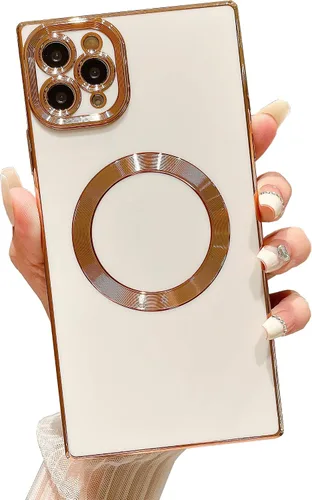 Vista 114 de Owncase Funda Magnética para iPhone 11, (Compatible con MagSafe) (Protección Completa de Lente de Cámara) (Esquinas Reforzadas) Funda Parachoques