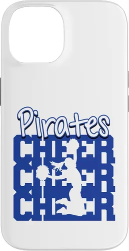 Vista 4 de Pirates Cheer Back to School Cheerleading Spirit B Case for iPhone 16