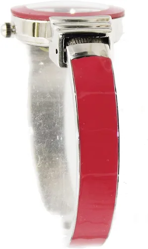 Vista 2 de Reloj de pulsera clásico cromado para mujer
