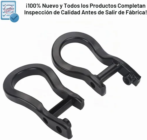 Vista 5 de Ganchos de remolque compatibles con Chevy Silverado 1500 2019, 2020, 2021 y más nuevos, reemplaza # 84280202 (negro)