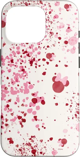 Vista 20 de Disney Minnie Mouse Head Ears - Carcasa para iPhone 17, diseño abstracto de salpicaduras