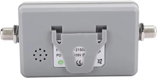 Vista 7 de Diyeeni Medidor de fuerza, buscador satelital de alta sensibilidad, buscador de antena de TV con pantalla, conector LNB a REC, frecuencia