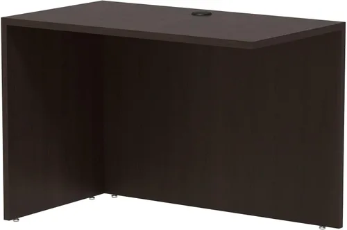 Vista 6 de Alera ALEVA354224ES Valencia Series 42 pulgadas x 23.63 pulgadas x 29.5 pulgadas. Carcasa reversible para retorno/puente - Espresso