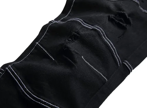 Vista 5 de LAVIKS Jeans ajustados y elásticos para hombre