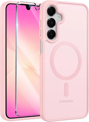 Vista 309 de FNTCASE - Funda para iPhone 16 Pro: magnética, mate, translúcida, de grado militar, protectora contra caídas, resistente, fina, duradera y a prueba